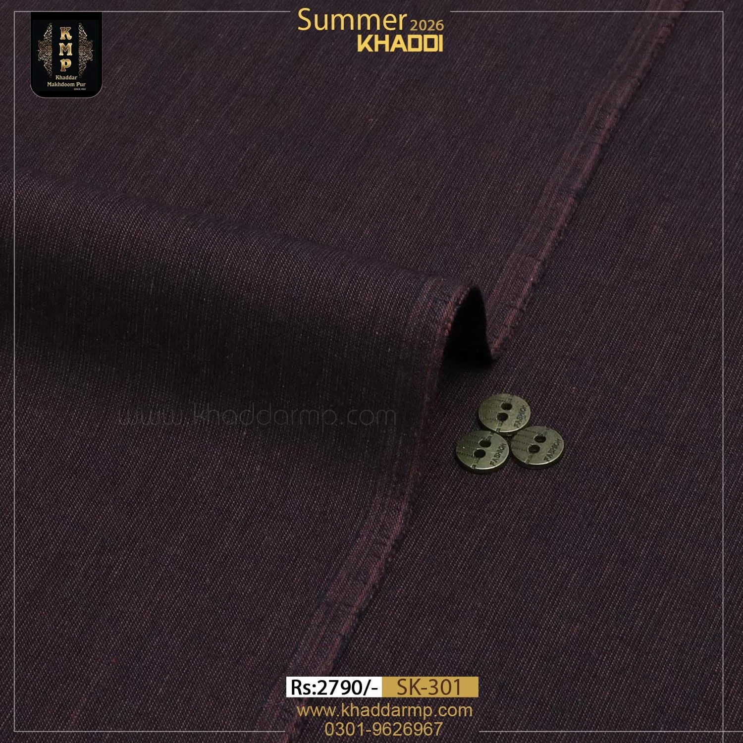 Cotton Khaddi Texture SK-301