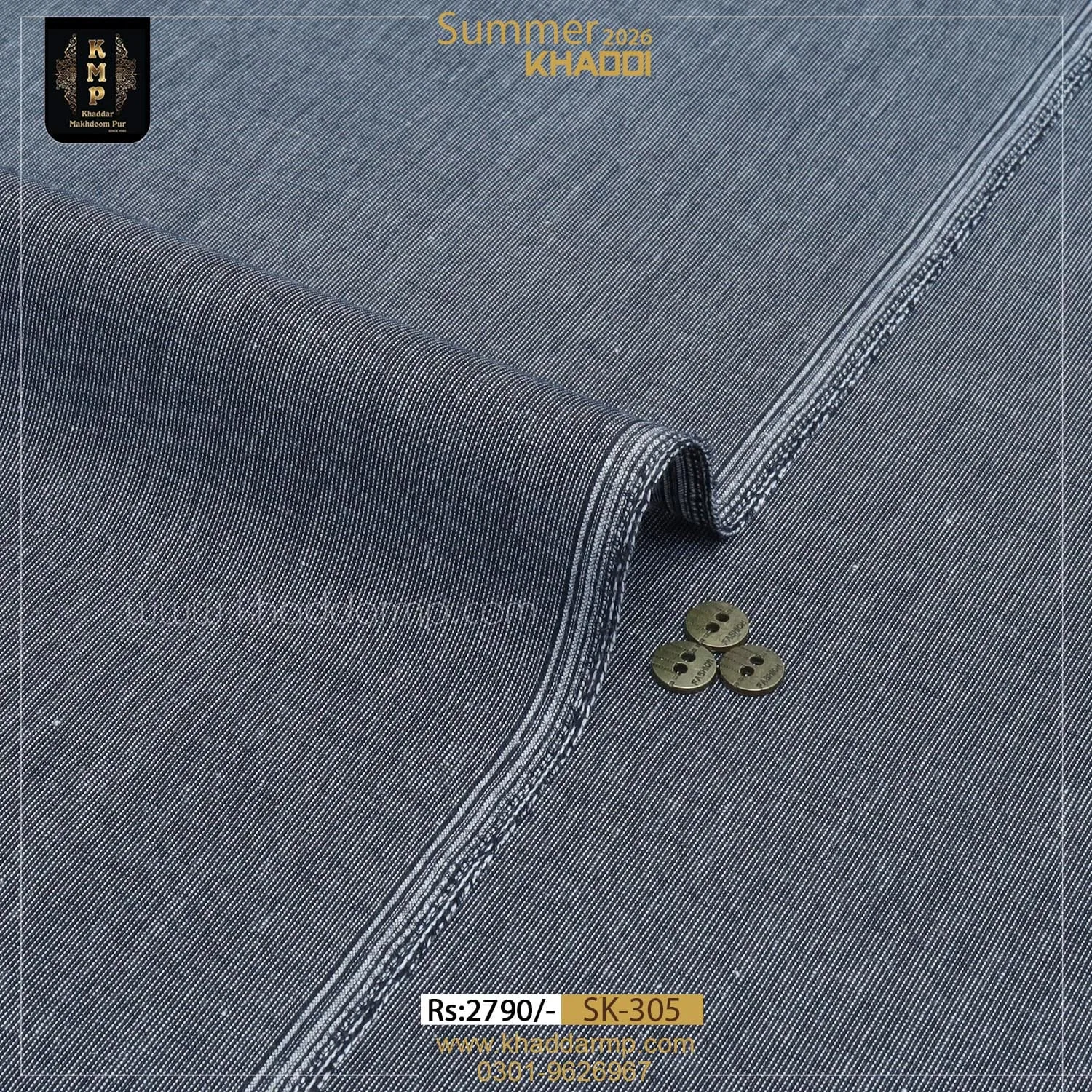 Cotton Khaddi Texture SK-305